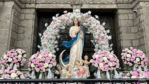 Different Marian images take spotlight in grand procession