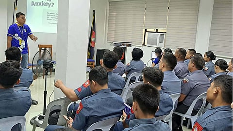 Mental health support sa mga law 
enforcer gipalig-on sa Mandaue
