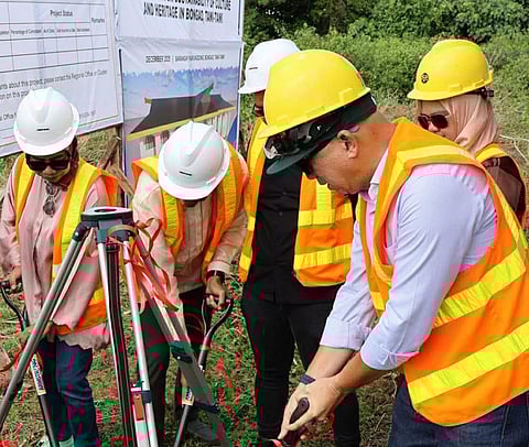 ZAMBOANGA. The Bangsamoro Commission for the Preservation of Cultural Heritage (BCPCH) is constructing a two-storey Training and Exhibition Hall Center for Sustainability of Culture and Heritage in Karungdong village, Bongao, Tawi-Tawi, strengthening cultural preservation in the province. 