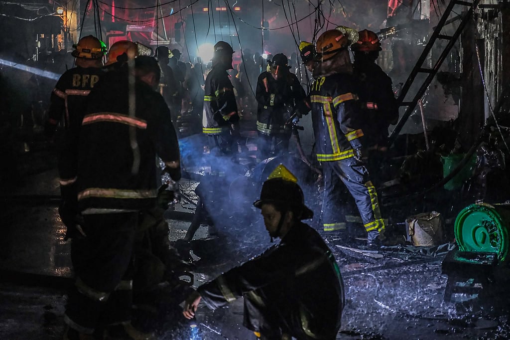 December fires