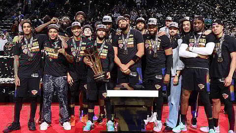 NY Knicks kampyon sa NBa Cup