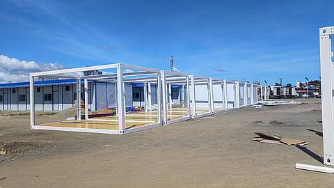 Mandaue nears completion of temporary relocation site for Tino victims