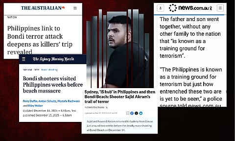 PH rejects 'terror hub' claims following Sydney mass shooting