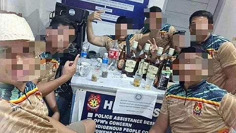 17 Eastern Samar cops relieved over drinking session inside station