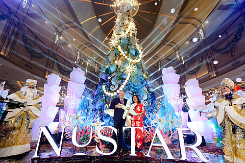 NUSTAR ushers in the yuletide season.