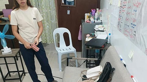 Tulisan yanong misud sa condo, nanion og kutsilyo; selpon nadala