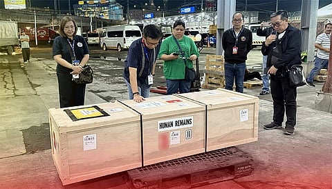 Remains of OFW return home weeks after Hong Kong fire