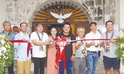 Ribbon cutting ceremony.