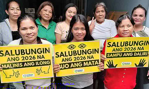 With Christmas and New Year just around the corner, the EcoWaste Coalition urged families and communities to bear the 3Ps in mind towards waste- and toxics-free celebrations: People-friendly, Pet-friendly, and Planet-friendly.