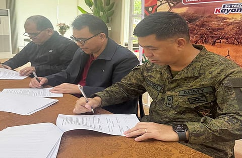 ZAMBOANGA. The 97th Infantry Battalion and the Technical Education and Skills Development Authority on Tuesday, December 23, forged a partnership to empower former rebels, uniformed personnel, and their dependents in Zamboanga del Norte. 