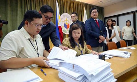 ICI PROBE. The Independent Commission for Infrastructure (ICI) recommends to the Office of the Ombudsman the filing of criminal charges against individuals linked to the anomalous flood control projects in this Oct. 29, 2025 photo. Malacañang said Friday (Dec. 26) said the ICI will continue its investigation despite the resignation of its member, Commissioner Rossana Fajardo. (PNA file photo by Joan Bondoc)