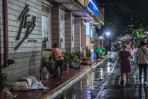 Mga nagpakilimos sa Cebu City, gisikop