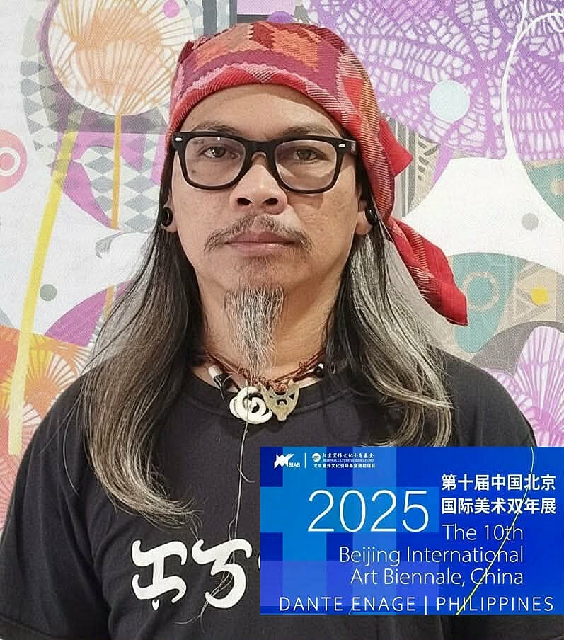 Tacloban artist Dante Enage is PH's sole representative to 10th Beijing International Art Biennale
