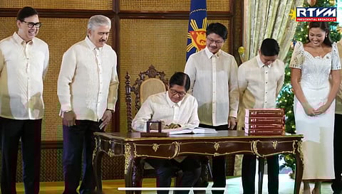 MANILA. President Ferdinand “Bongbong” Marcos Jr. on Monday, January 5, 2026, signed the General Appropriations Act (GAA) for 2026, which authorizes the P6.793 trillion national budget.