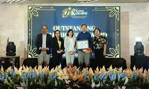 The Film Development Council of the Philippines has been recognized as one of the recipients of the Outstanding Stakeholder Award by the Department of Education, Schools Division Office of Quezon City during the 6th Gawad Kaagapay ceremony at the VS Hotel and Convention Center.
