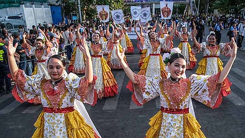 Sinulog opens with salvo bringing Santo Niño story to life