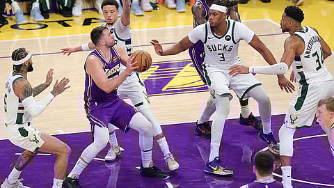 Bucks fend off LeBron’s near triple-double