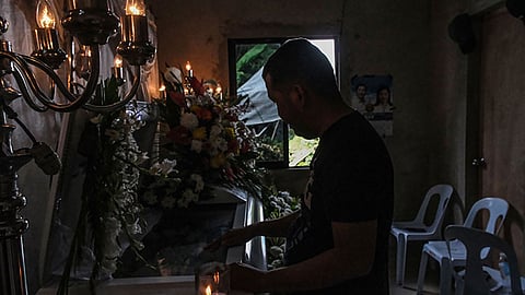 A final goodbye before the landfill collapse