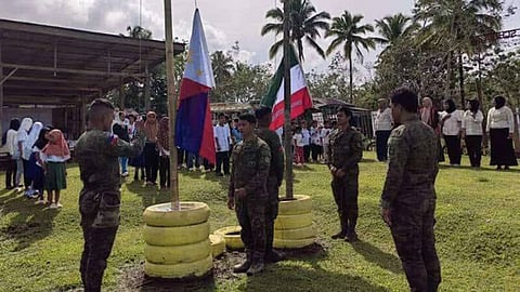 32IB conducts masjid outreach, solidarity program in Sumisip village