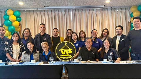 UAP CEBU GOLDEN ANNIVERSARY. The members of the United Architects of the Philippines Cebu Chapter at the media launch of their golden anniversary celebration. Seated are the frontliners, from left, Architects Zianne Nicah Amarga (president); past president Melva Java; Likha Gold Medal awardee & past president Jose Mari Cañizares and past president & chairperson of the Golden Anniversary committee Jehanne Frances Dy Cruz.