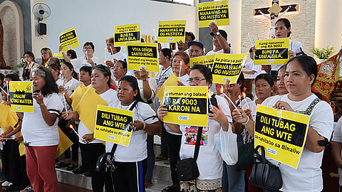 Solemn Walk alang sa mga biktima sa Binaliw landfill