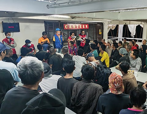 ZAMBOANGA. The Department of Social Welfare and Development (DSWD)-Zamboanga Peninsula, in coordination with partner agencies, provided assistance to 844 returning Filipinos from Sabah upon arrival at the port of Zamboanga on Saturday, January 17.