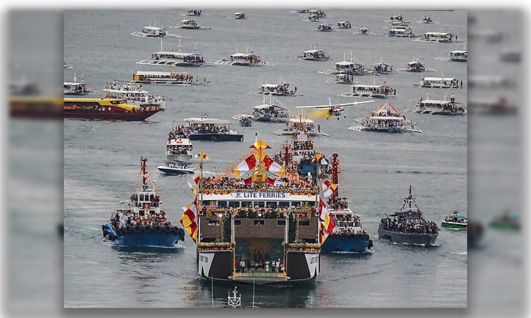 461st Fiesta Señor: 400 Vessels Escort Sto. Niño in Cebu's Seaborne Procession