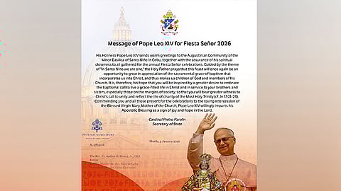 Pope to Sto. Niño devotees: Serve the marginalized