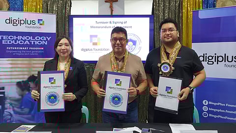 DigiPlus Foundation Launches First Tech Hub on Ticao Island