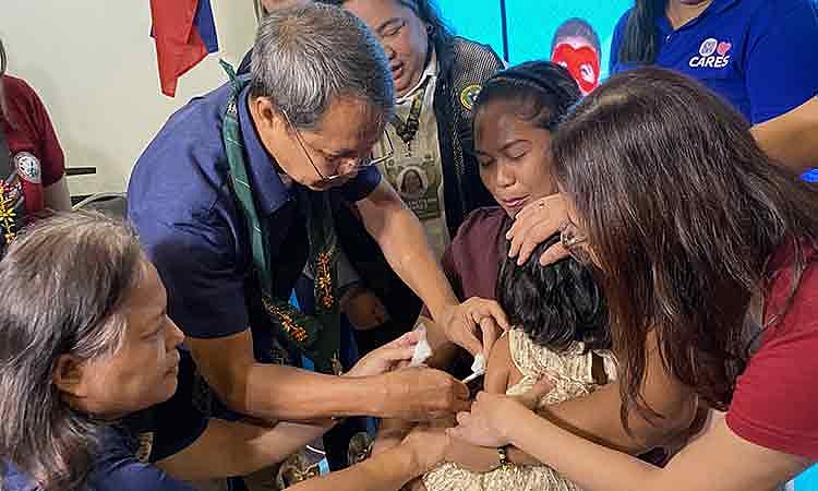 2.3M Mindanao kids get measles jabs