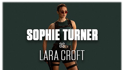 Sophie Turner revealed as Lara Croft in new “Tomb Raider”