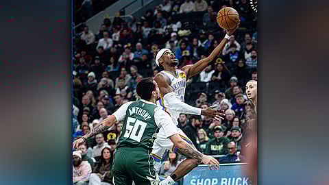 Thunder milubong sa Bucks