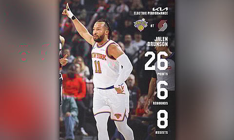 Knicks mirehistro og bag-ong rekord