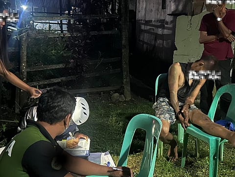 ZAMBOANGA. Lawmen arrest a 40-year-old individual included in the regional target list of drug personalities during a law enforcement operation on Thursday, January 22, in Purok Green Leaves, Sta. Filomena village, Dipolog City. 