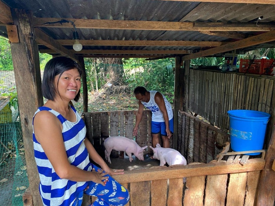 Pamilyang Rebucas nahaw-as sa kalisod pinaagi sa paningkamot, tabang sa 4Ps