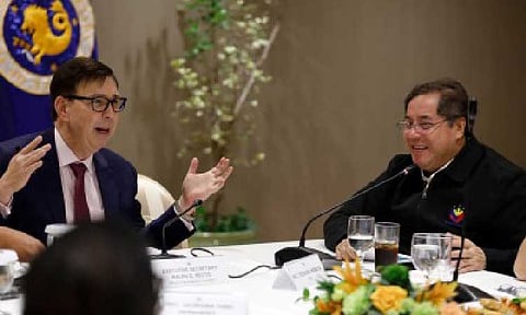 HEALTH FOR ALL. Executive Secretary Ralph Recto (left) meets with Department of Health Secretary Teodoro Herbosa and Philippine Health Insurance Corp. President and CEO Edwin Mercado on Jan. 20, 2026 to discuss system-wide reforms. Recto urged both agencies to further expand benefit packages, particularly for middle-income contributors. (Photo from Office of the Executive Secretary)