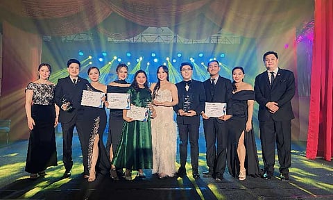Celebrating excellence — the Kingsford Hotel Manila Sales & Marketing Team proudly poses with their well-deserved awards.