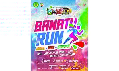 Banatu Run set on Jan 31
at SM City Cabanatuan 