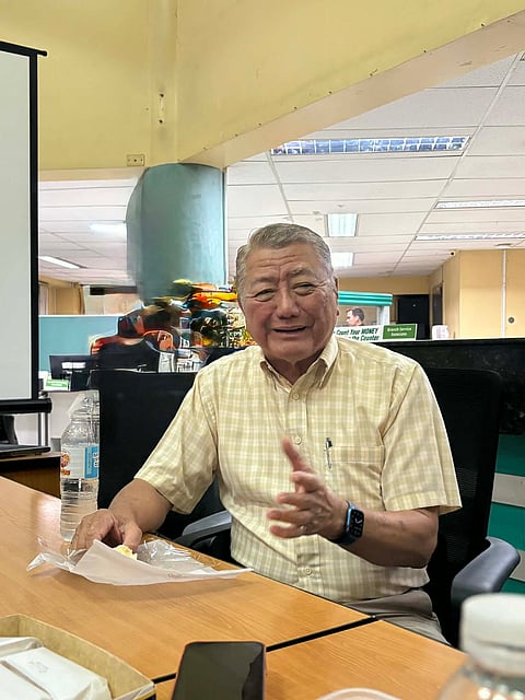 NEW CHAIRMAN. Ruben Almendras was elected chairman of the Metropolitan Cebu Water District board.