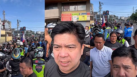Defensor defends Cebu protest caravan amid guv’s appeal for Asean Summit order