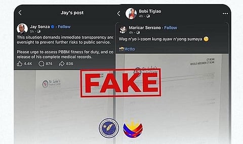 PNP, NBI move to probe viral fake medical bulletin of Marcos