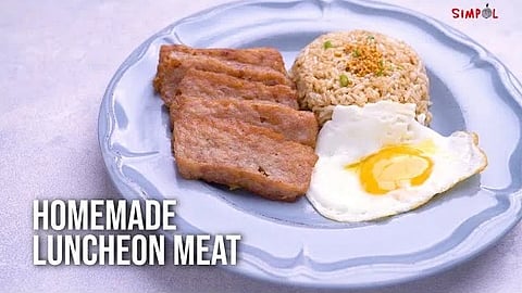 Super Busog: Homemade Luncheon Meat