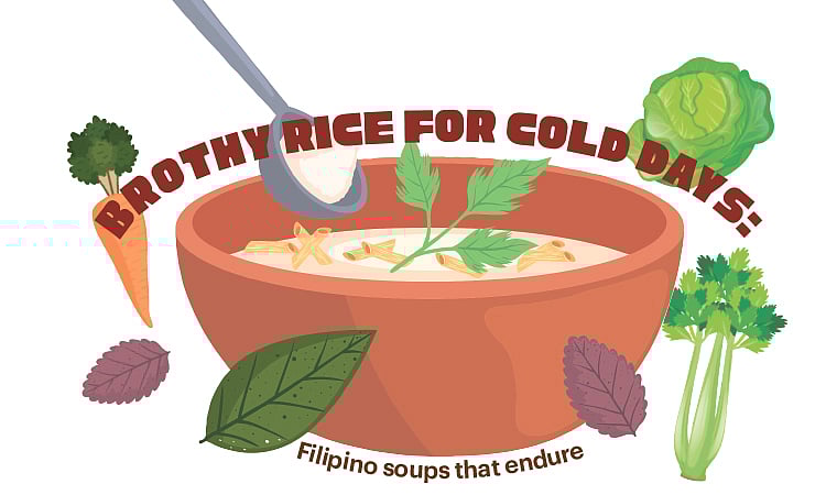 Brothy rice for cold days: Filipino soups that endure