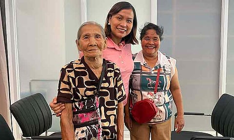 Mawab senior citizens now recieve P1K bday cash gift 