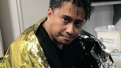 GMA reporter survives fall from ship