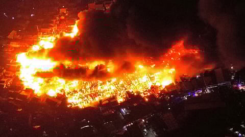 Fire destroys 1,000 houses in Bongao, Tawi-Tawi