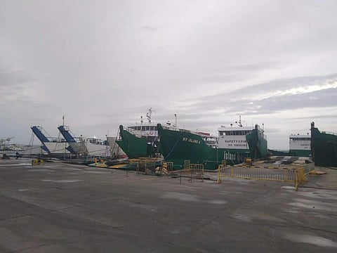 Situation at Hagnaya Port, in San Remigio town on Feb. 5, 2026.