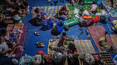 Thousands evacuated in Cebu due to 'Basyang' 