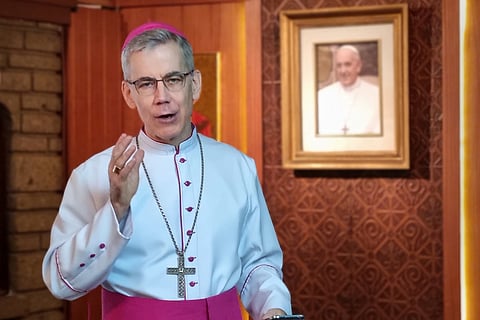 Papal Nuncio to the Philippines Archbishop Charles Brown.