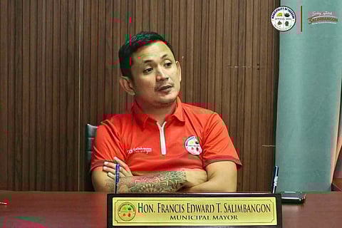 Tabogon Mayor Francis Edward Salimbangon